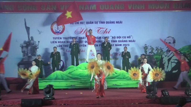 Hội thi tuy&ecirc;n truyền về ph&aacute;t huy phẩm chất &ldquo;Bộ đội Cụ Hồ&rdquo;