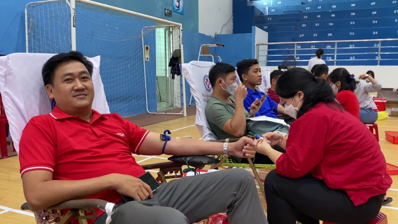 Ngày hội hiến máu tháng 11