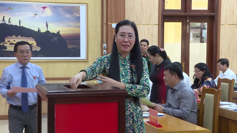 Kết quả lấy phiếu tín nhiệm đối với người giữ chức vụ do HĐND tỉnh bầu