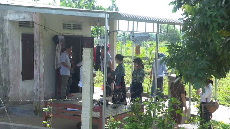 Kiểm tra công tác rà soát hộ nghèo, hộ cận nghèo tại xã Nghĩa Phương