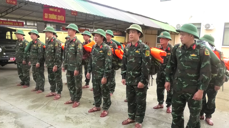 Chủ động phòng, chống thiên tai, sẵn sàng nhiệm vụ tìm kiếm, cứu nạn mùa mưa bão