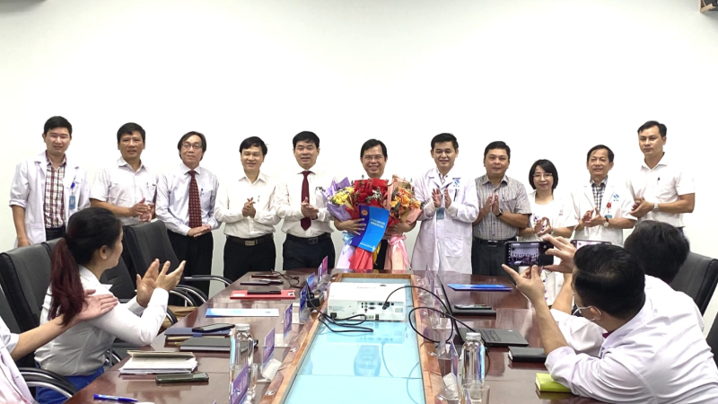 Ông Trần Đình Điệp giữ chức Phó Giám đốc Bệnh viện Sản - Nhi tỉnh