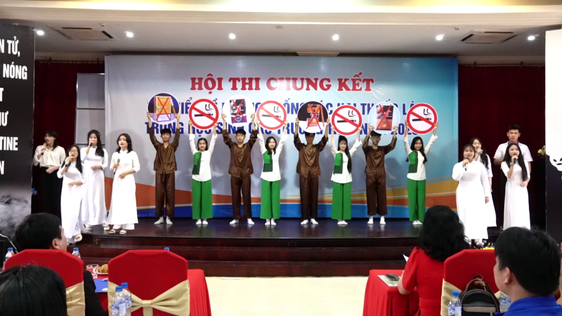 Chung kết hội thi tìm hiểu về phòng chống tác hại của thuốc lá