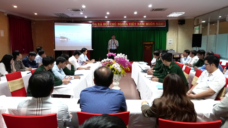Tập huấn nâng cao năng lực quản lý bảo tồn biển