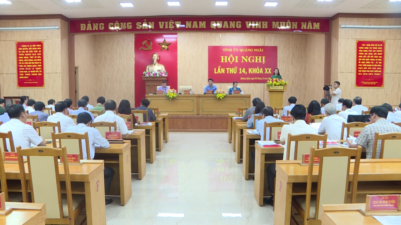 Khai mạc Hội nghị Tỉnh ủy lần thứ 14