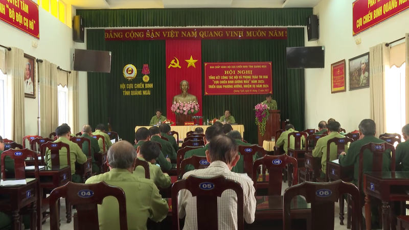 Tổng kết công tác hội và phong trào cựu chiến binh gương mẫu