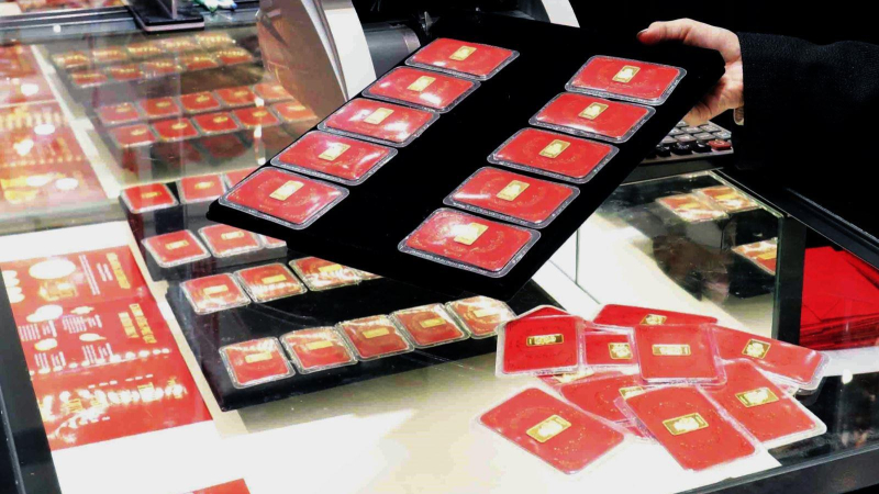 Giá vàng sáng 25/12 tăng nhẹ