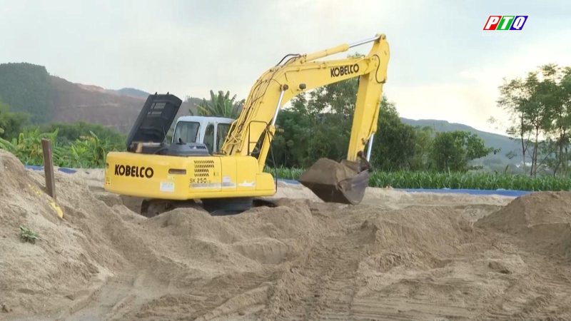 Cấp chỉ định 9 mỏ cát phục vụ dự án đường Hoàng Sa - Dốc Sỏi