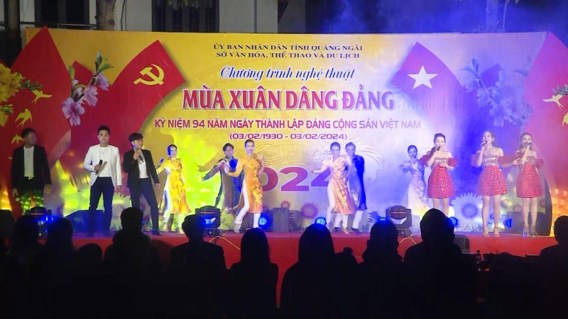 Chương trình nghệ thuật “Mùa xuân dâng Đảng”