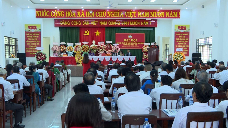 Đại hội Mặt trận Tổ quốc Việt Nam phường Trương Quang Trọng, Tp. Quảng Ngãi