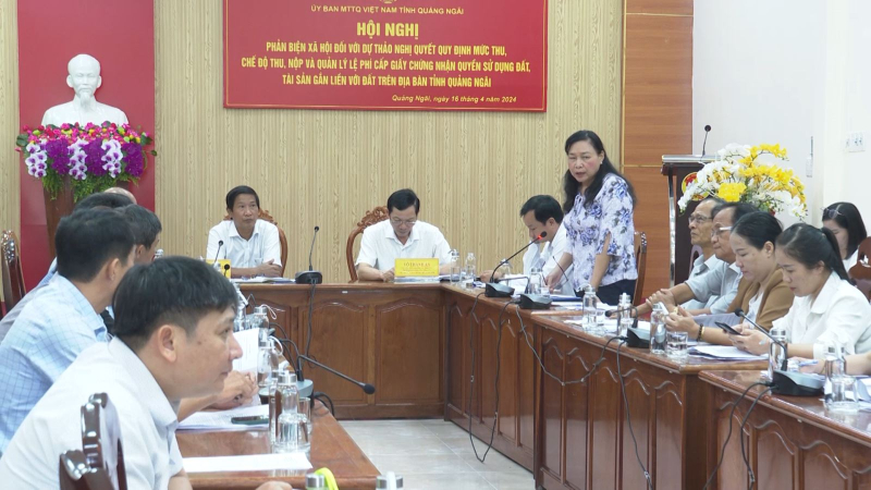 Phản biện dự thảo Nghị quyết quy định mức thu cấp giấy chứng nhận quyền sử dụng đất