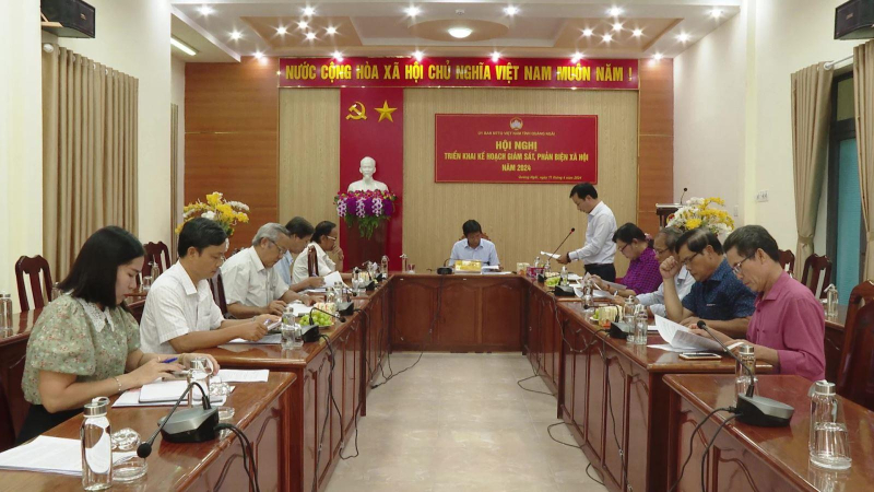 Triển khai kế hoạch giám sát, phản biện xã hội năm 2024