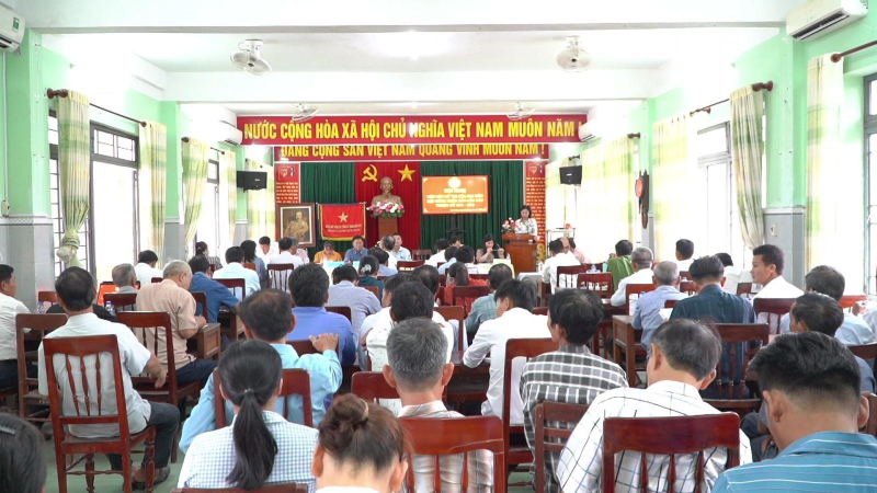 Đại biểu HĐND tỉnh tiếp xúc cử tri xã Tịnh Trà, huyện Sơn Tịnh