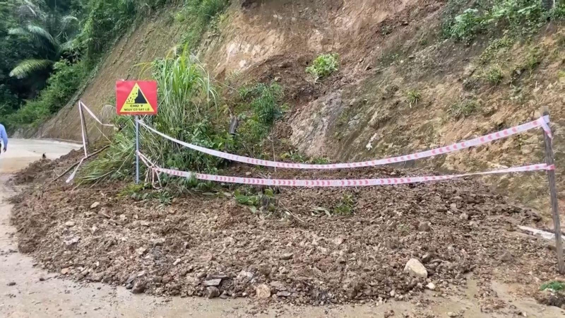 Tr&agrave; Bồng c&oacute; tr&ecirc;n 1.100 người nằm trong v&ugrave;ng nguy cơ sạt lở