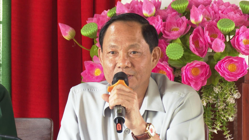 Phó Chủ tịch Quốc hội Trần Quang Phương tiếp xúc cử tri xã Tịnh Khê, TP. Quảng Ngãi