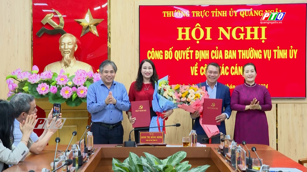 Bổ nhiệm Phó Trưởng Ban Tuyên giáo và Ban Dân vận Tỉnh uỷ