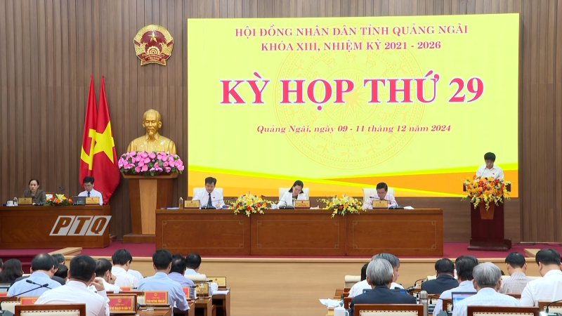 Kỳ họp 29, HĐND tỉnh thông qua một số nội dung UBND tỉnh trình