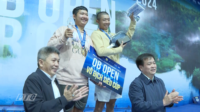 Quang Dương vô địch giải OB Open Pickleball 2024 tại Quảng Ngãi