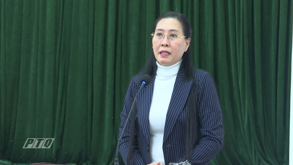 Bí thư Tỉnh ủy Bùi Thị Quỳnh Vân