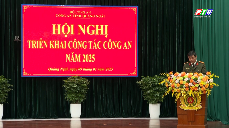 Công an tỉnh triển khai công tác năm 2025