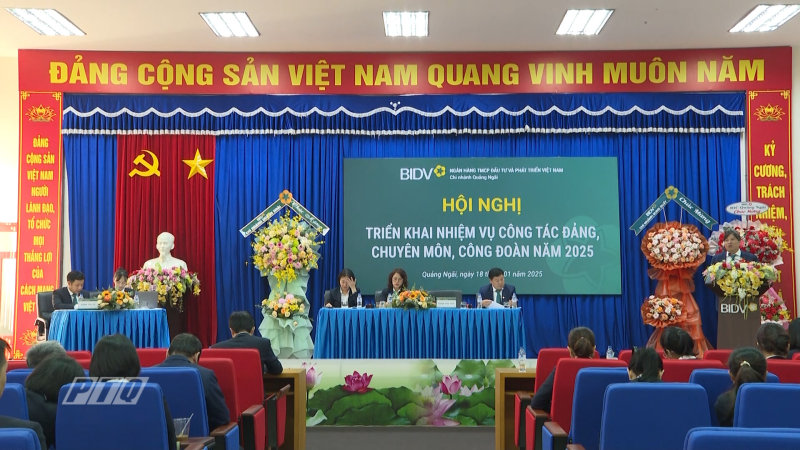 BIDV Quảng Ngãi triển khai nhiệm vụ năm 2025