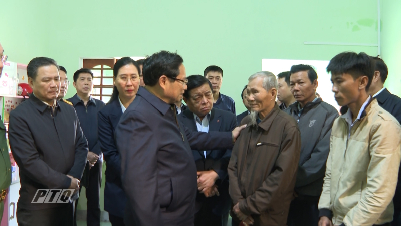Thủ tướng Chính phủ Phạm Minh Chính kiểm tra chương trình "Xóa nhà tạm, nhà dột nát"