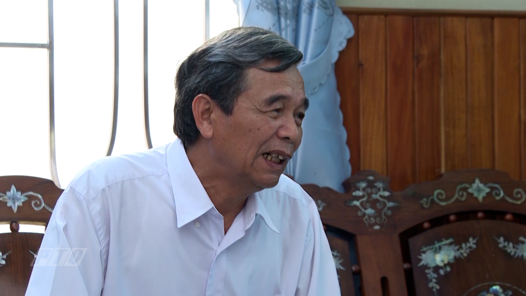 Ông Lê Văn Mùi, nguyên Chủ tịch UBND huyện Đức Phổ