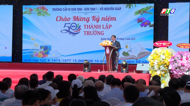 Kỷ niệm 50 năm thành lập trường THPT Võ Nguyên Giáp