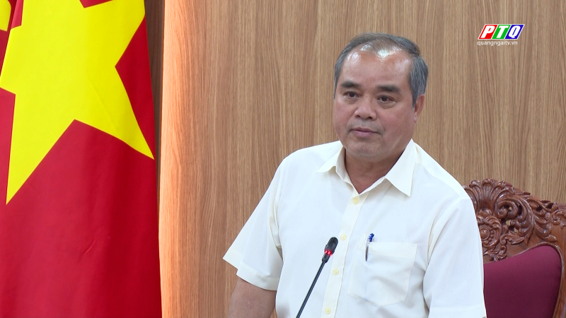 Phó Chủ tịch Thường trực UBND tỉnh làm việc với Sở Văn hóa, Thể thao và Du lịch 