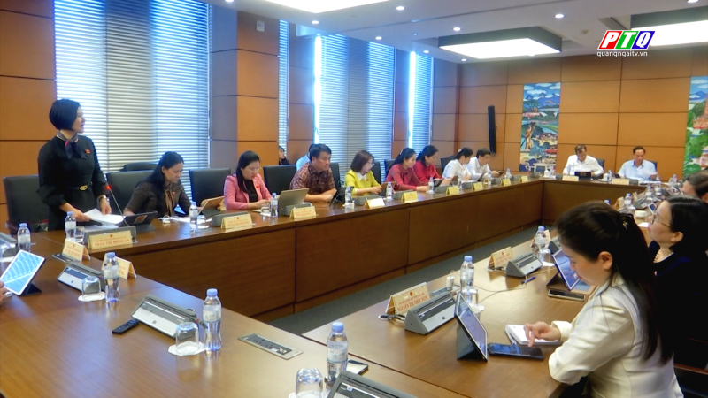 Đoàn đại biểu Quốc hội tỉnh thảo luận 03 dự án luật