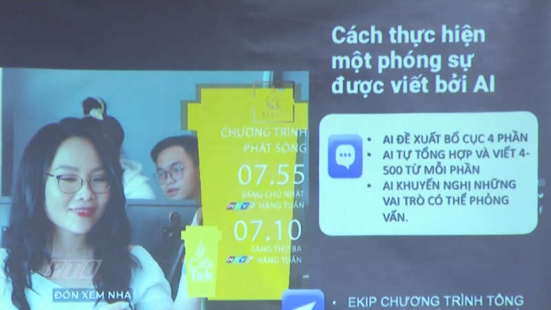 Ứng dụng AI trong sáng tạo nội dung báo chí