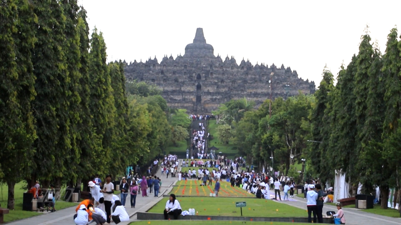 Đền Borobudur - biểu tượng văn hóa tâm linh của Indonesia