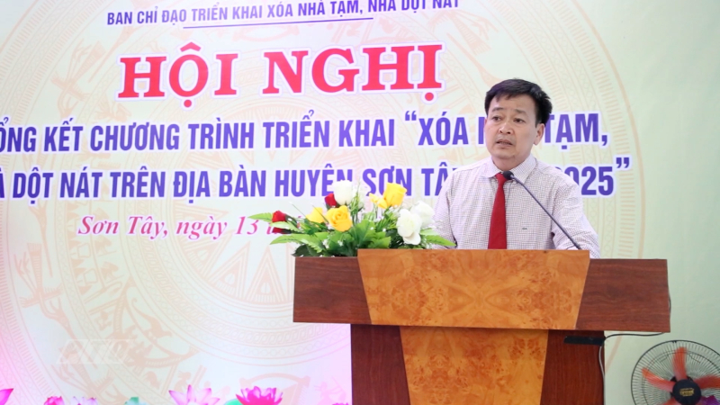 Sơn Tây hoàn thành chương trình “Xóa nhà tạm, nhà dột nát”