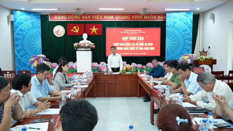 Chuẩn bị cho ngày quốc tế yoga năm 2025