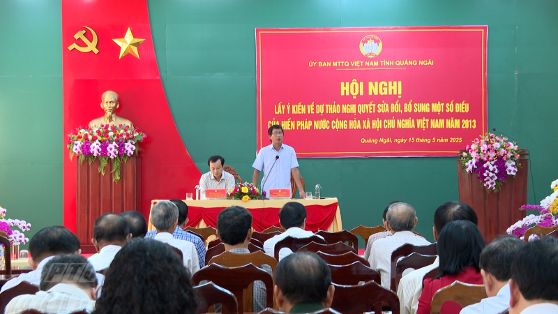 Lấy ý kiến góp ý sửa đổi, bổ sung Hiến pháp năm 2013