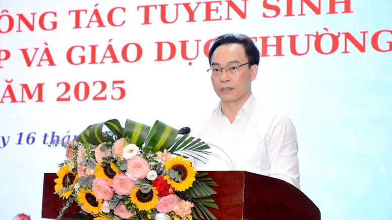 Triển khai công tác tuyển sinh giáo dục nghề nghiệp và giáo dục thường xuyên năm 2025