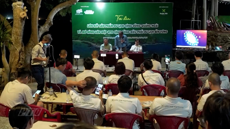 Tọa đàm liên kết sản phẩm du lịch cộng đồng Quảng Ngãi