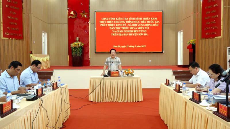 Rà soát, đẩy nhanh tiến độ các dự án thuộc các Chương trình mục tiêu quốc gia