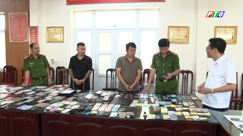 Triệt phá nhóm trộm cắp, tiêu thụ tài sản tại chùa Tam Chúc