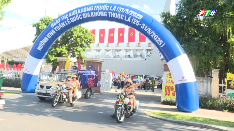 Mitting hưởng ứng Ngày Thế giới không hút thuốc lá