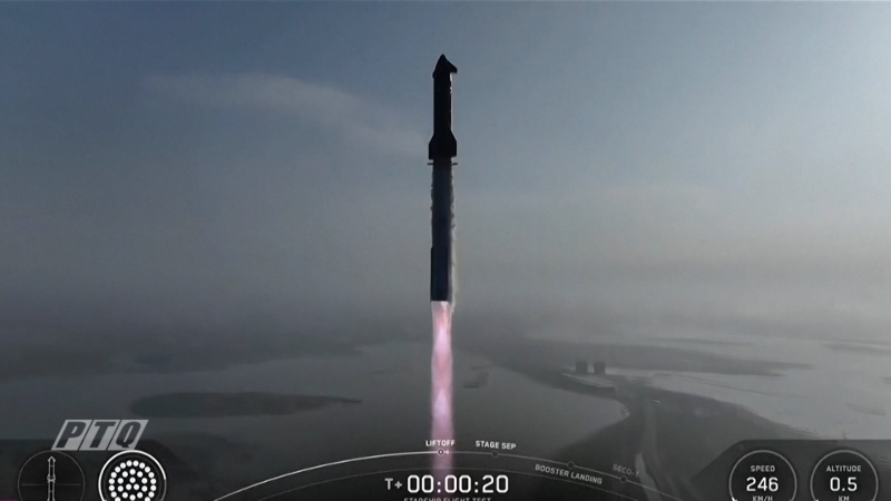 Spacex phóng thử nghiệm lần thứ 9 tên lửa Starship