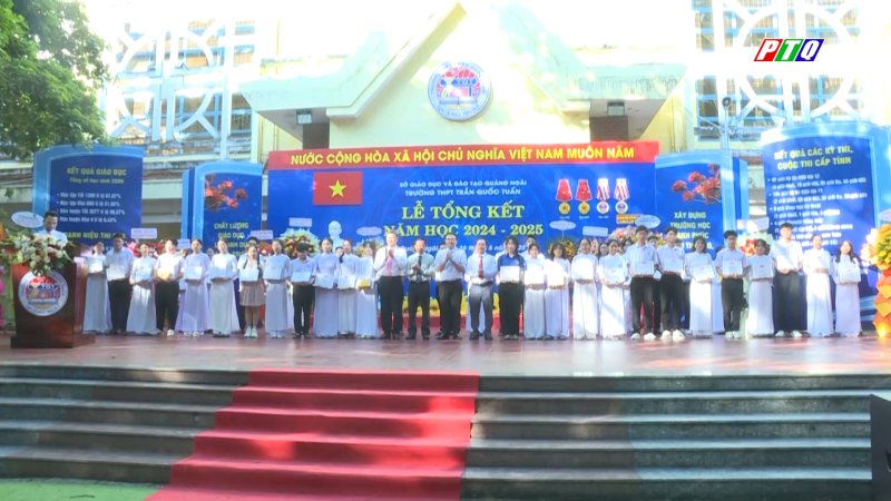 Trường THPT Trần Quốc Tuấn tổng kết năm học 2024- 2025