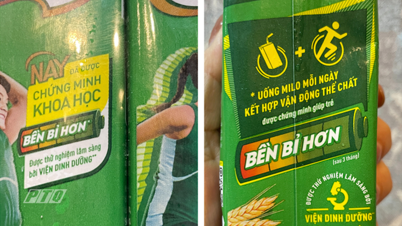 Quảng cáo sữa lúa mạch Nestlé Milo có dấu hiệu lừa dối người tiêu dùng