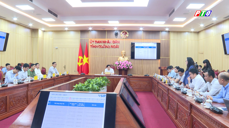 Phó Chủ tịch UBND tỉnh Trần Phước Hiền họp tổ công tác 1252 của tỉnh