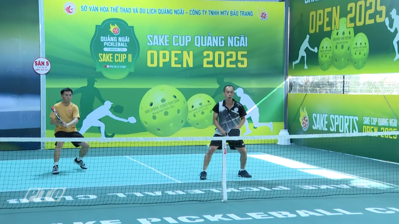 Khai mạc giải Pickleball Quảng Ngãi - Kon Tum