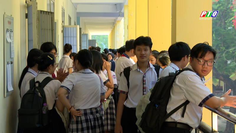 Môn thi đầu tiên kỳ thi tuyển sinh vào lớp 10
