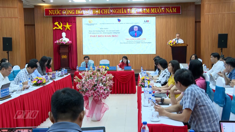 Hội thảo báo chí Quảng Ngãi - Di sản trăm năm - Giữ vững bản sắc, khơi nguồn sáng tạo