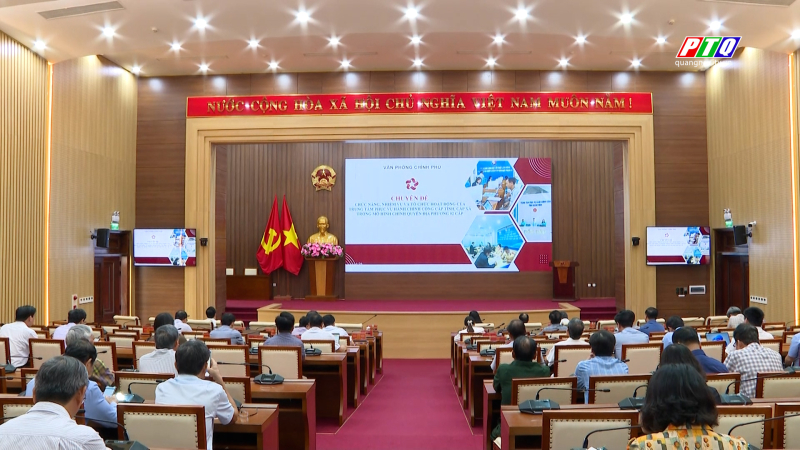 Tiếp tục tập huấn các nội dung để vận hành chính quyền địa phương 02 cấp