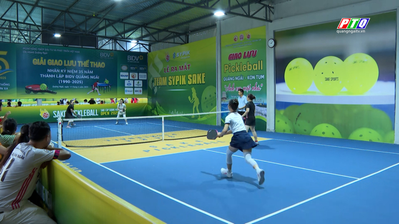 Giải Pickleball Blouse Trắng tỉnh Quảng Ngãi năm 2025
