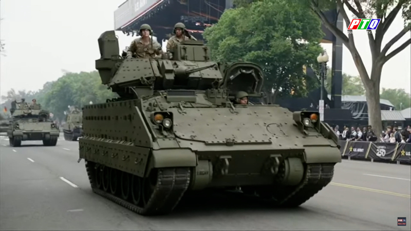 Diễu binh kỷ niệm 250 năm ng&agrave;y th&agrave;nh lập Lục qu&acirc;n Mỹ